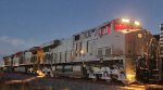 BNSF 3283 laced to 2 C44ACM's on the Side Storage Track For Their About to Be Remodeled Locomotives. 